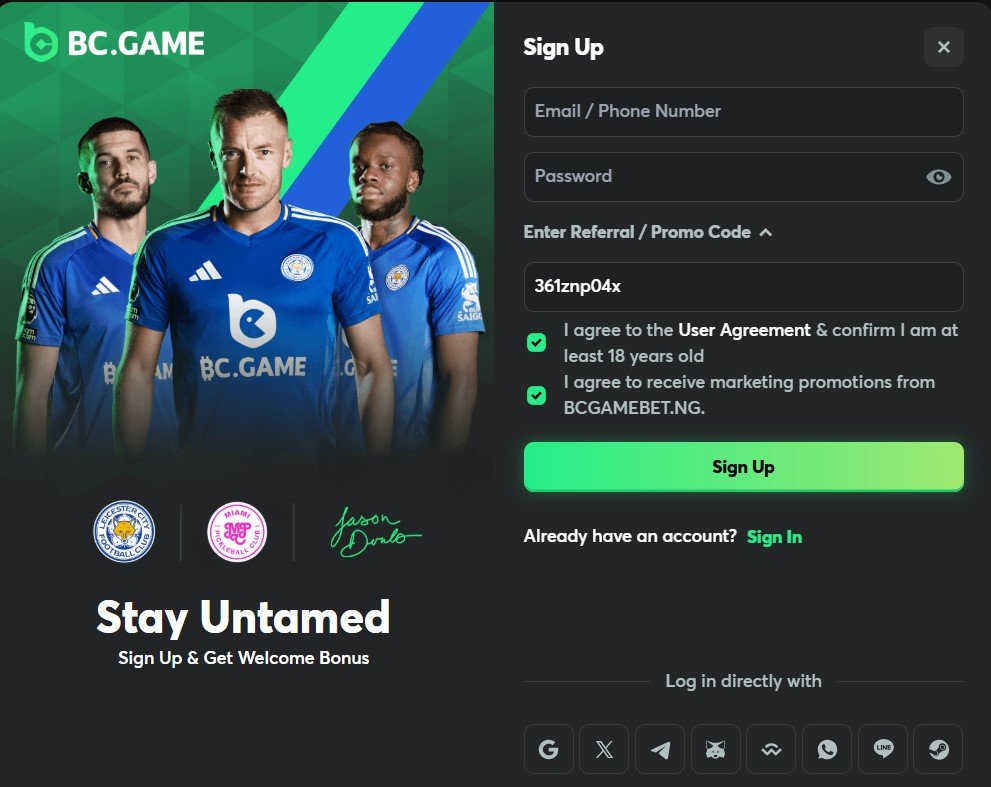 BC Game Bonus